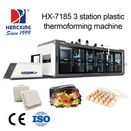Latest company Solutions about US food tray manufacturers tackle high energy use and mold adjustments with HX-7585 plastic thermoforming machine