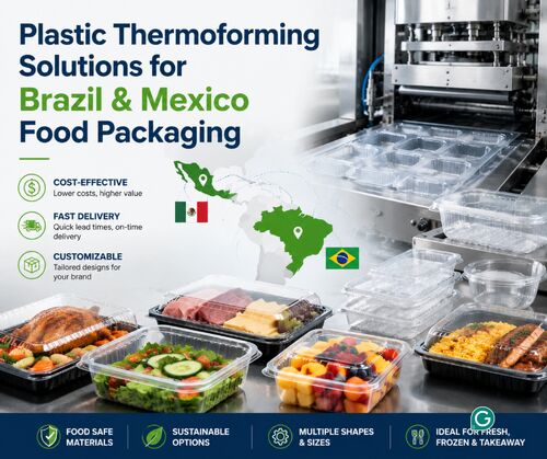 Latest company news about Plastic Thermoforming Solutions for Brazil & Mexico Food Packaging — Cost-effective, Fast Delivery & Customizable