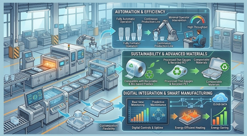 Dernières nouvelles de l'entreprise Marché des machines de thermoformage Dernières tendances
