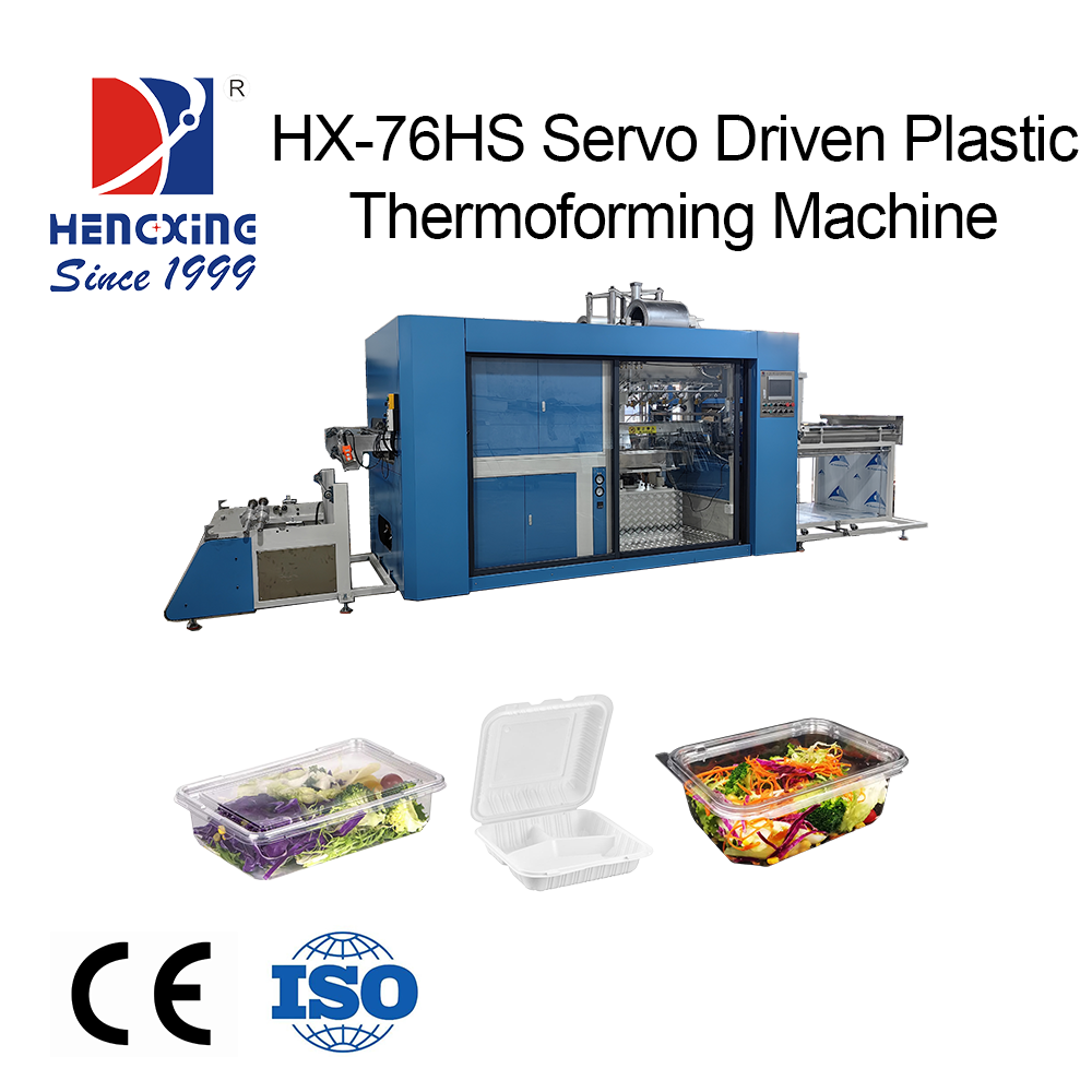 Servo Motor Vacuum Thermoformer – Fully Automated Plastic Heat Forming ...