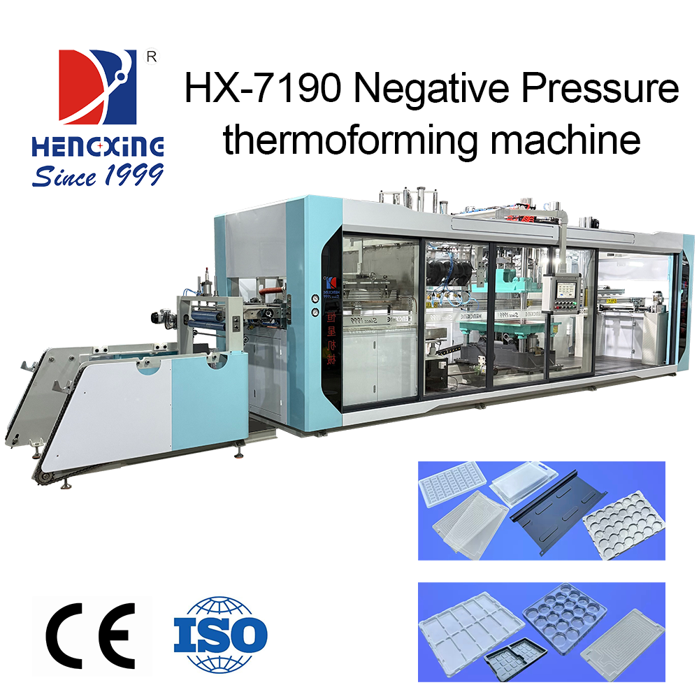 Electronic trays Thermoforming Machine Automatic PS/PVC/ABS PET/PP/PE ...