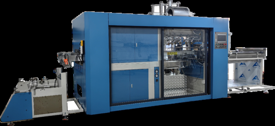 Good price Full Auto Negative Pressure Blister Thermoforming Machine Servo Driven 1-10 Times/Minute online