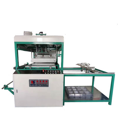 Good price Small Automatic Vacuum Thermoforming Machine with Delta PLC Touch Screen 200~300 Pieces/H 560mm Forming Length online