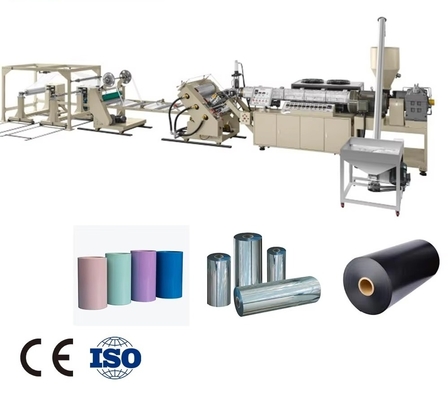 Good price 90rpm PP PS Sheet Extrusion Lines Plastic Sheet Extruder Machine Snigle Screw online