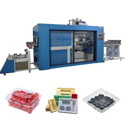 Good price Full Automatic Pressure Thermoforming Machine Servo Thermoforming Machine for Apple Packaging Tray Production online