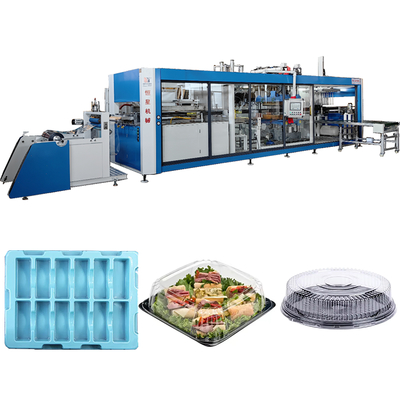 Good price 1000mm Forming Length Negative Pressure Thermoforming Machine For APET PP PVC Sheets online