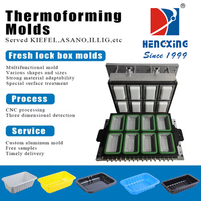 Good price Thermoforming  Mold Fresh Lock Box Molds Aluminium Molds Better Than Wood online