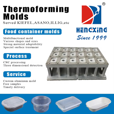 Good price Aluminium Alloy Thermoforming Mould Multifunctional Food Container Mold online