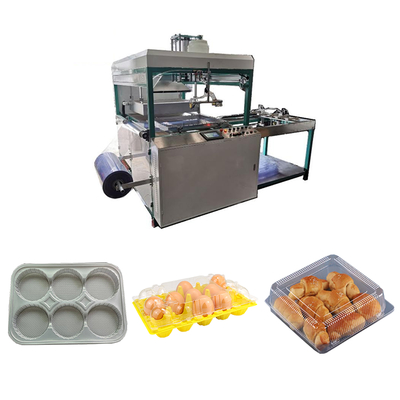 Good price 18KW Blister Thermoforming Machine Small Vacuum Thermoformer PLC Controlled online