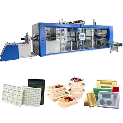 Dobra cena. HX-7190 Model Ciśnieniowej Thermoforming Machine Servo Thermoforming Machine do produkcji tacy czekoladowych w Internecie