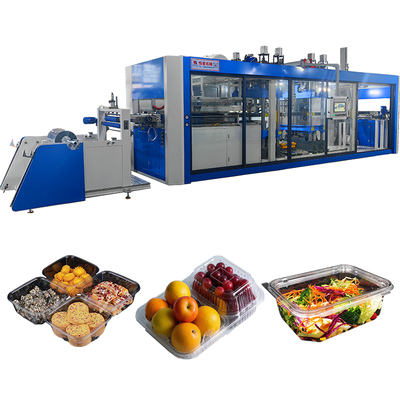Good price 10-30Mold/Min Pressure Thermoforming Machinery For Plastic Transparent Packing Boxes online
