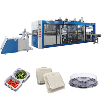 Good price 3 Station Pressure Plastic Thermoforming Machine Multifunction Hot Forming Machine online