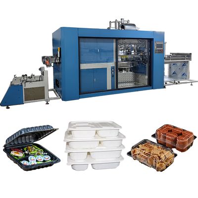 Good price Pressure Thermoforming Machine with 420-760mm Forming Width 0.1-2.5mm Material Thickness and Accurate Temperature Control online