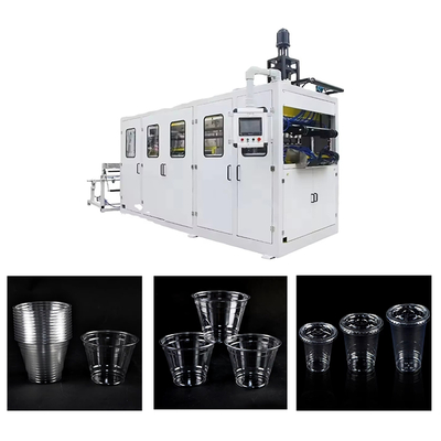 Good price 50KW Plastic Cup Making Machine Adjustable Parameters For Multiple Materials online