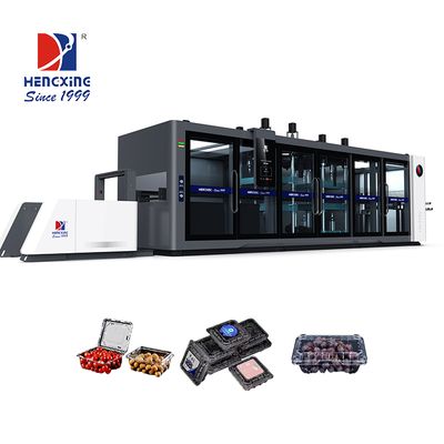 Goede prijs PS Plastic Druk Thermoforming Machine met 610×750mm Vormgrootte en Keramisch Verwarmingssysteem online