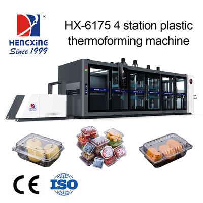 Good price Full Automatic Plastic Cake Fruit Boxes Making Machine Egg Tray Clamshell Lunch Box Cup Lid Thermoforming Machine online