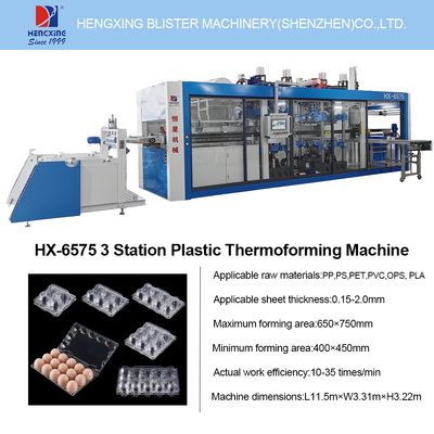 Good price Pressure Thermoforming Machine with 650*750mm Max Forming Area 400*450mm Minimum Forming Area and 0.15-2.0mm Applicable Thickness online