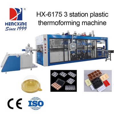Good price 11500 X 3310 X 3220mm Pressure Thermoforming Machine with 120 Mm Forming Height and 650*750mm Max Forming Area online