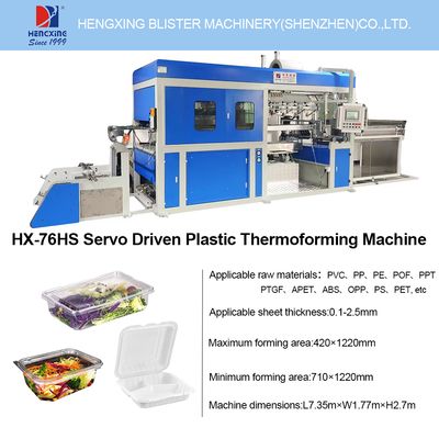 Good price Modern Thermoforming Machine for Biodegradable Tray Production PVC PP PE POF PPT PTGF APET ABS OPP PS PET Reliable Thermoforming Machine for Compostable Packaging Solutions online