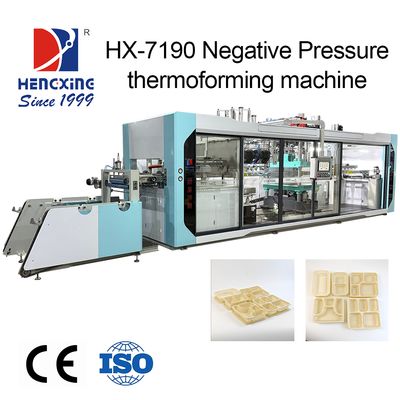Guter Preis Maschine zur Thermoformung von Maisstärke Box Lebensmittelbehälter automatische PS/PVC/ABS PET/PP/PE Vakuumformmaschine hohe Produktivität Online