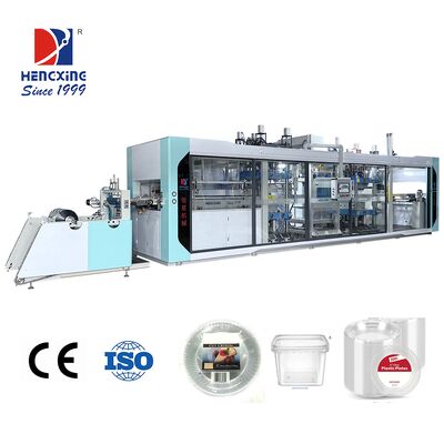 Guter Preis Druckthermoformmaschine mit 10-35 Mal/min Geschwindigkeit 610 mm Formbreite und 750 mm Formlänge für die industrielle Kunststoffformung Online