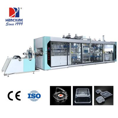 Goede prijs Plastic Compatible Pressure Thermoforming Machine Servo-gedreven Automatic Vacuum Forming Machine voor precieze medische gezichtsschilden online