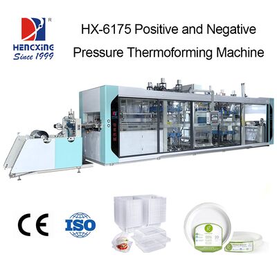 Buen precio Eficiencia de trabajo de 10 a 35 veces por minuto Máquina para hacer cuencos de plástico Máquina de termoformado de plástico Ideal para la industria en línea