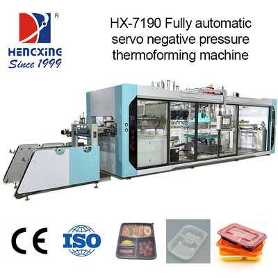 Harga yang bagus Mesin Thermoforming Kontinu untuk Baki Kemasan Sayuran Mesin Thermoforming Canggih untuk Kemasan Makanan Ritel on line