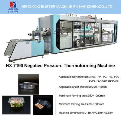 İyi bir fiyat. Yüksek Kaliteli Çevre Dostu Paketleme için Termoforming Makinesi Yeşil Gıda Paketleme İhtiyaçları için Özelleştirilebilir Termoforming Makinesi çevrimiçi