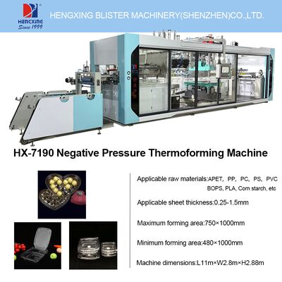 Harga yang bagus Mesin Thermoforming Pembuat Kotak Makan Siang Sekali Pakai Pati Jagung PLA Biodegradable Hot Sale on line