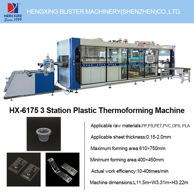 قیمت خوب دستگاه ترموفرمینگ پلاستیک فشار منفی مثبت برای خط تولید بسته بندی جام سینی میوه 2 میلی متری | سازنده آنلاین